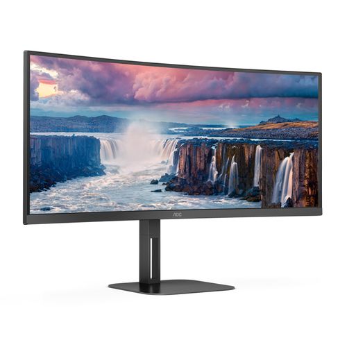 AOC CU34V5C/BK WLED Zakrivljeni monitor 34" slika 2