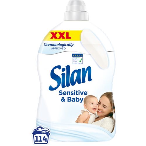 Silan Sensitive 2850 ml, 120 pranja xxl slika 2