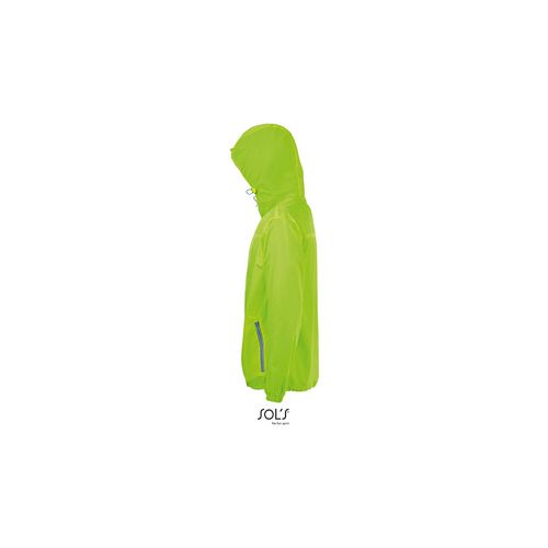 SKATE unisex vetrovka - Neon lime, XXL  slika 7