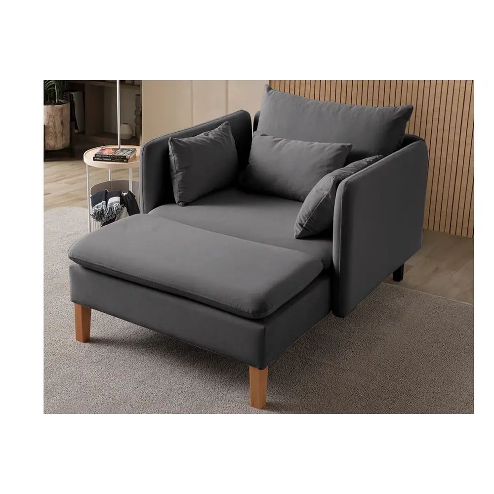 Wing Chair Flexy - Antracitna boja slika 3
