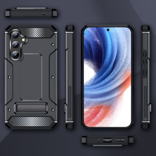 Techsuit - Hybrid Armor Kickstand zaštitna maska za Samsung Galaxy A54 - crna slika 6