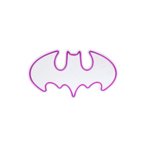 Wallity Ukrasna plastična LED rasvjeta, Batman Bat Light - Pink slika 12