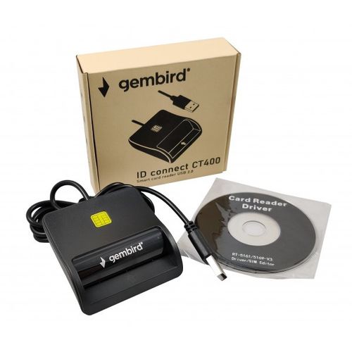 USB Smart Card Reader Gembird CRDR-CT400 slika 1