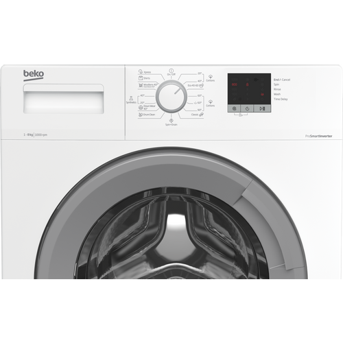 Beko WTE 8511 X0 Veš mašina, 8 kg, 1000 rpm, ProSmart™ Inverter motor, Dubina 55 cm slika 3