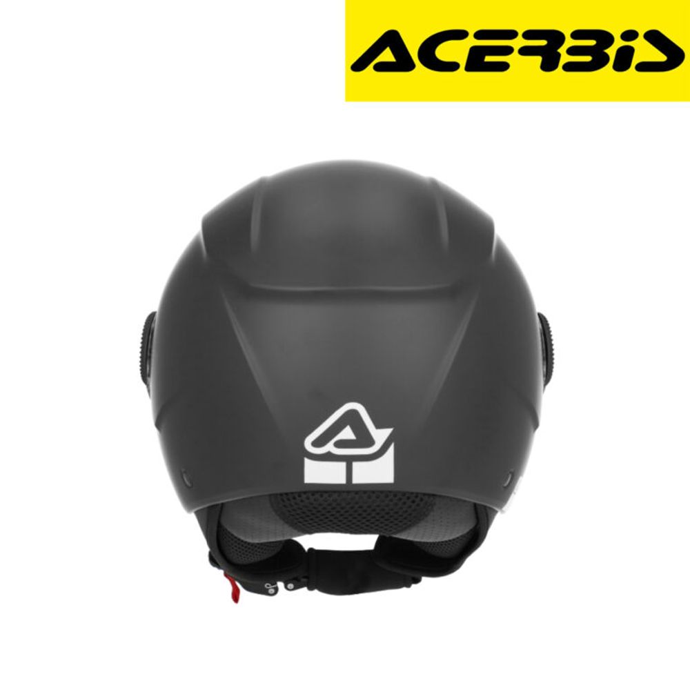 Dječija otvorena - jet kaciga za motor Acerbis Brezza - Crna vel.YXL slika 3