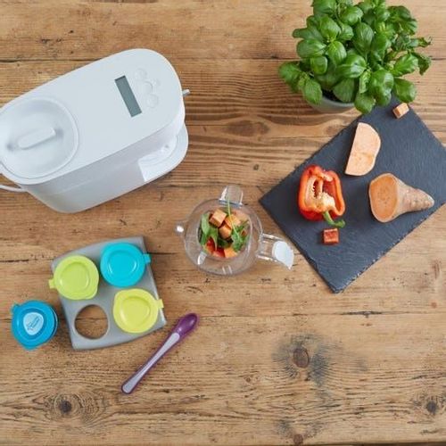 Tommee Tippee Baby food maker, kombinirano kuhalo na paru i mikser slika 8