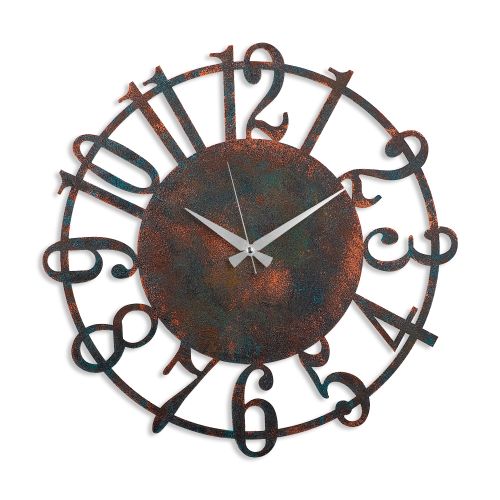 Wallity Ukrasni metalni zidni sat, Metal Wall Clock 15 - 3 slika 6