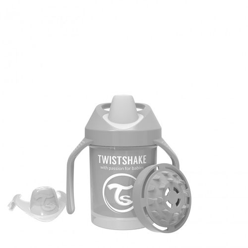 Twistshake Mini Cup 230ml 4+m Pastel Grey slika 1