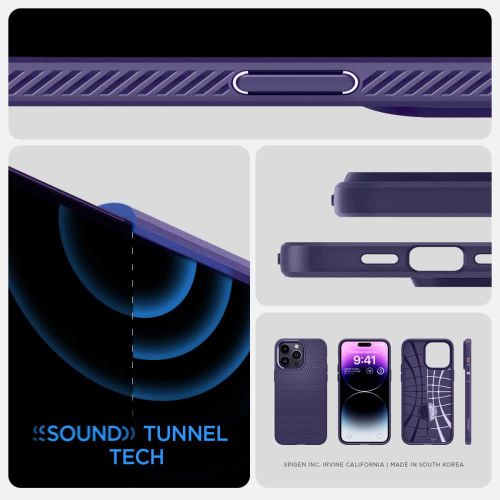 SPIGEN LIQUID AIR IPHONE 14 PRO DEEP PURPLE slika 5