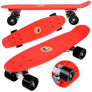 Fishka skateboard – crveni