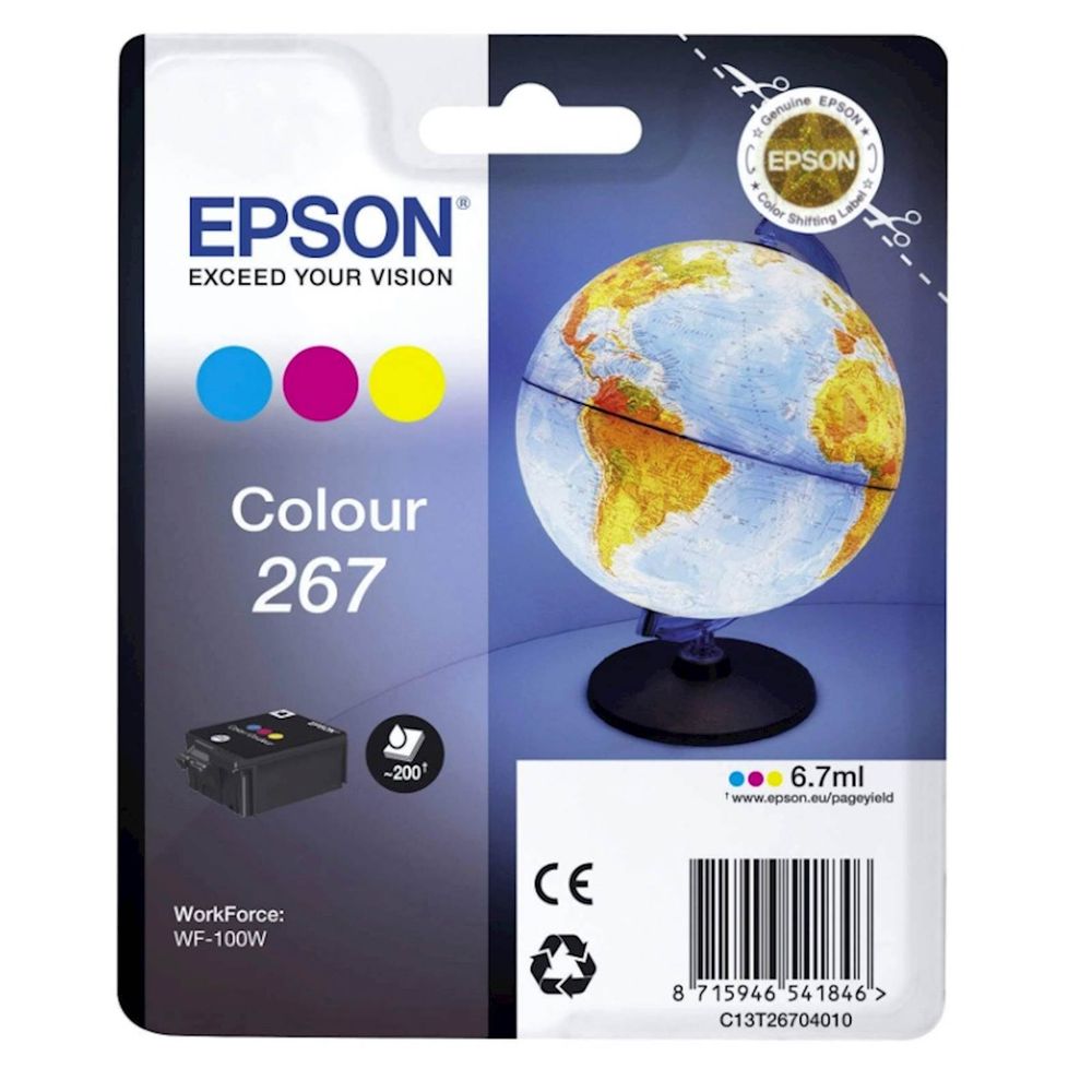 EPSON Tinta 267 WF-100W color slika 1