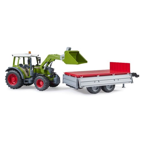 BRUDER traktor Fendt Vario 211 s prednjim utovarivačem i kiper prikolicom 02182 slika 3