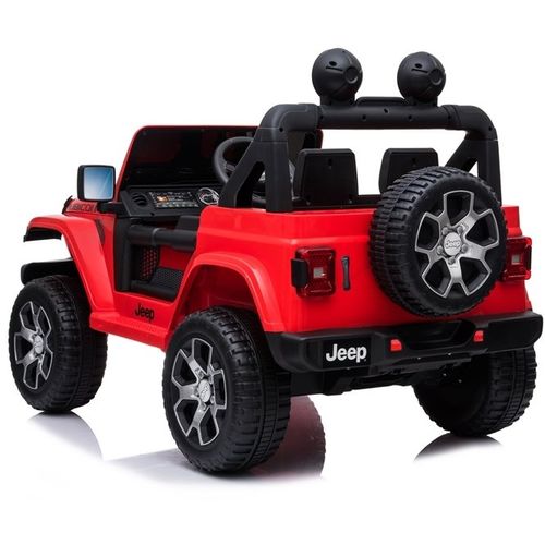 Licencirani Jeep Wrangler Rubicon crveni - auto na akumulator slika 5