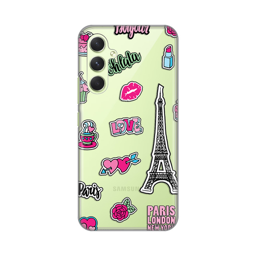 Torbica Silikonska Print Skin za Samsung A546B Galaxy A54 5G Love Paris slika 1