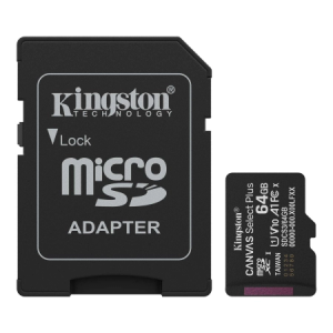 Kingston MicroSD Canvas Select Plus Memorijska kartica 64GB A1 Class10