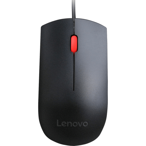 Lenovo Miš optički, 1600 dpi, 3 tipke, USB - OEM USB Optical Ergonomic Mouse slika 2