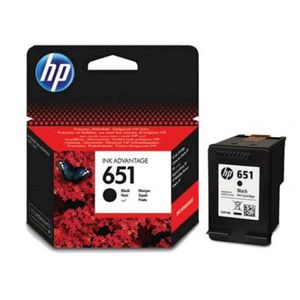 Tinta HP black 651
