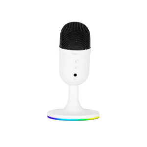 MARVO MIC-06 WH Žičani Mikrofon RGB Bijeli