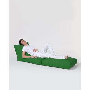 Siesta Sofa Bed Pouf - Green Green Garden Bean Bag