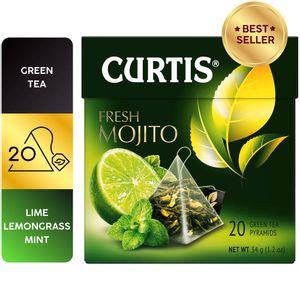 Curtis Fresh Mojito - Zeleni čaj sa mohito aromom, korom citrusa  i mentom, 20x1.7g 1515100