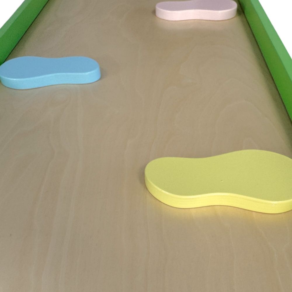 Kinder Home Sklopiva drvena penjalica sa ljuljačkom Pikler slika 11