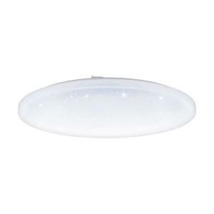 Eglo Frania-s Plafonjera sa LED Osvjetljenjem, 49,5W, Promjer 550mm, Bijela/Kristal