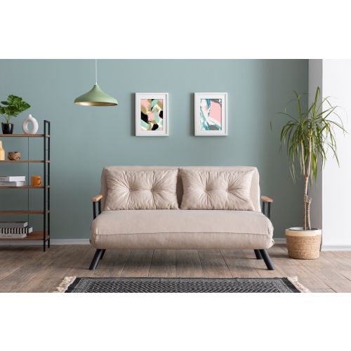 Atelier Del Sofa Dvosjed, Sando v2 2-Seater - Cream slika 1