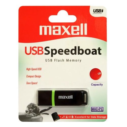 Maxell 32GB Speedboat USB 3.1 Black slika 1