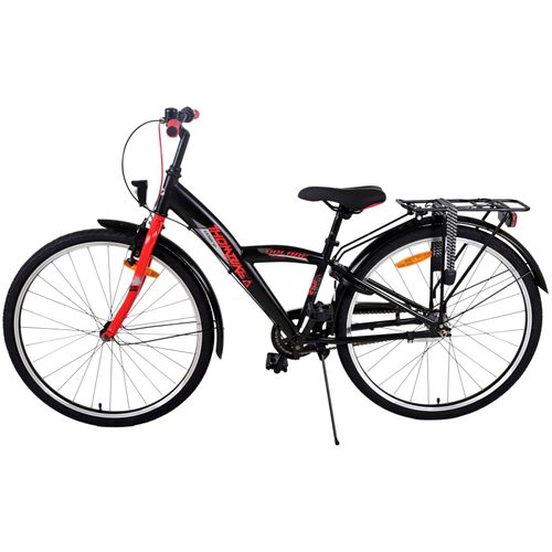 Dječji bicikl Volare Thombike 26" crno-crveni 3 brzine slika 9