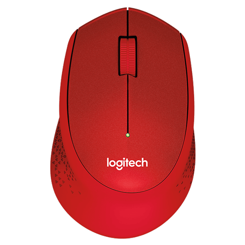 LOGITECH Bežični miš M330 Silent Plus (Crveni) slika 1