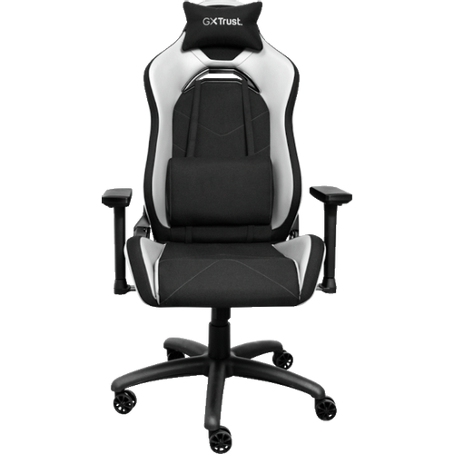 Trust GXT 714W gaming stolica RUYA, bijela, udobna, podesiv ergonomska, eko materijal slika 4
