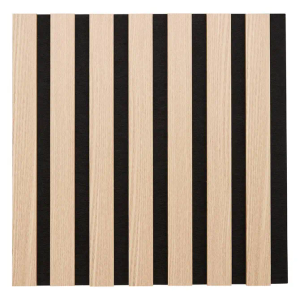 Atmosphera dekorativni zidni panel set 3/1 colva 30x30 cm light wood, mdf