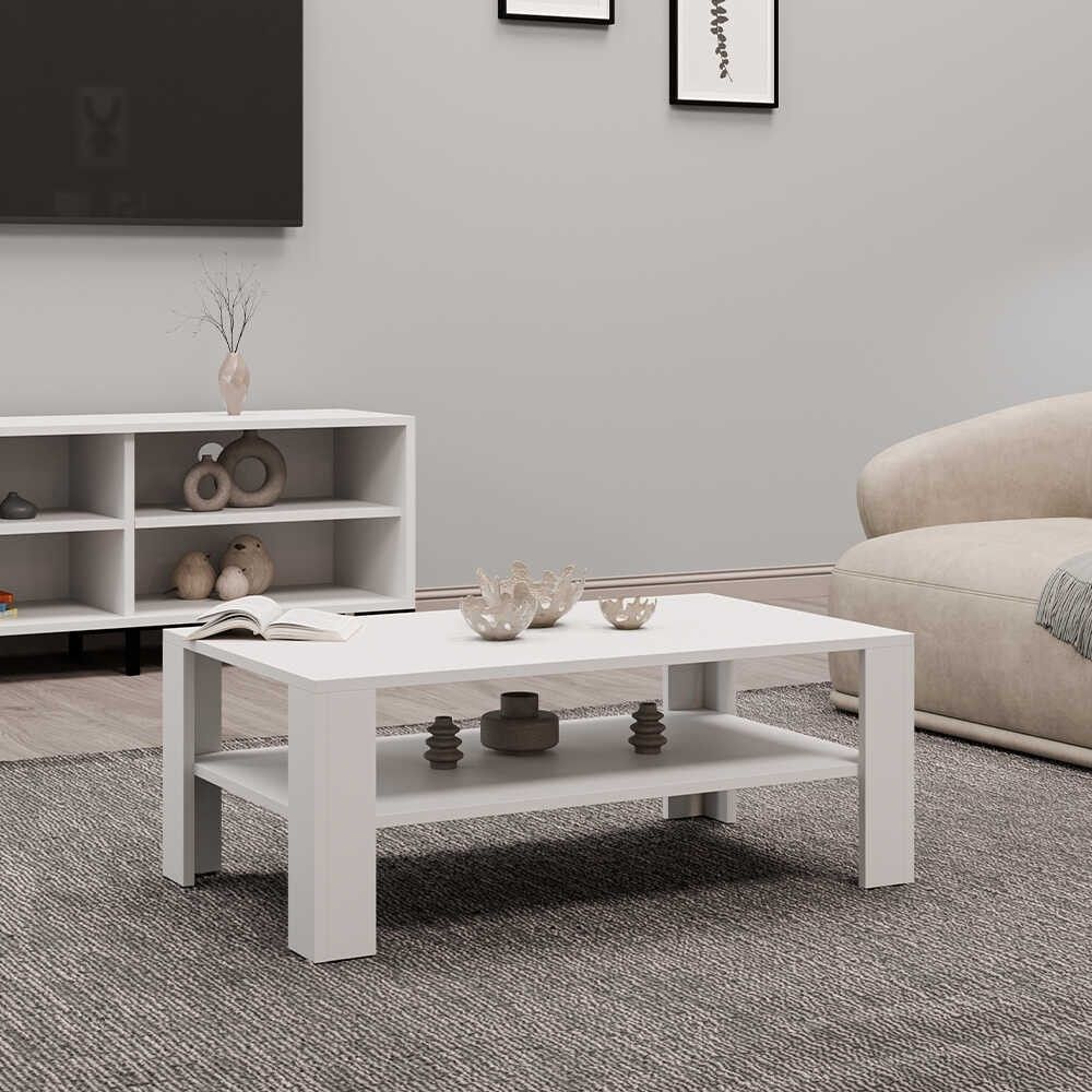 Kafa sto Shp-695-Dd-1 u boji dijamantske bijele slika 2
