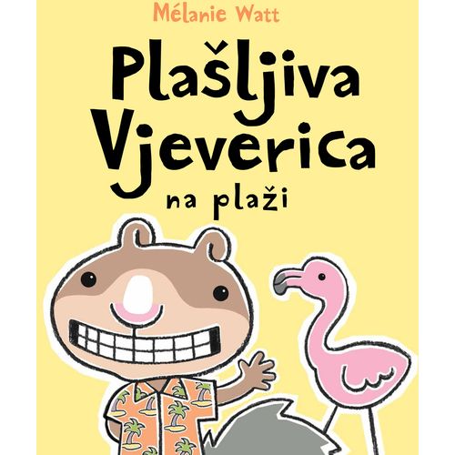 Plašljiva Vjeverica na plaži slika 1