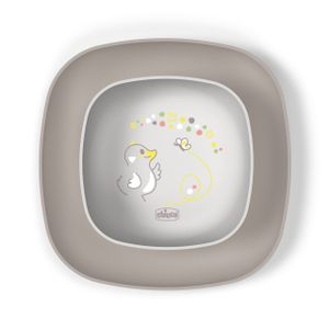 Chicco Dječiji set za jelo Baby's Dish, Grey