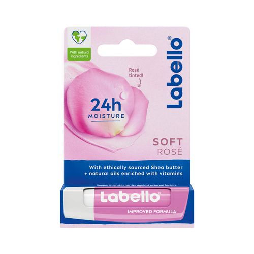 Labello Soft Rose 4,8g slika 1