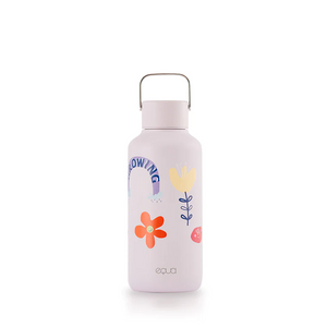 EQUA, boca od nehrđajućeg čelika, Flower Power, 600ml