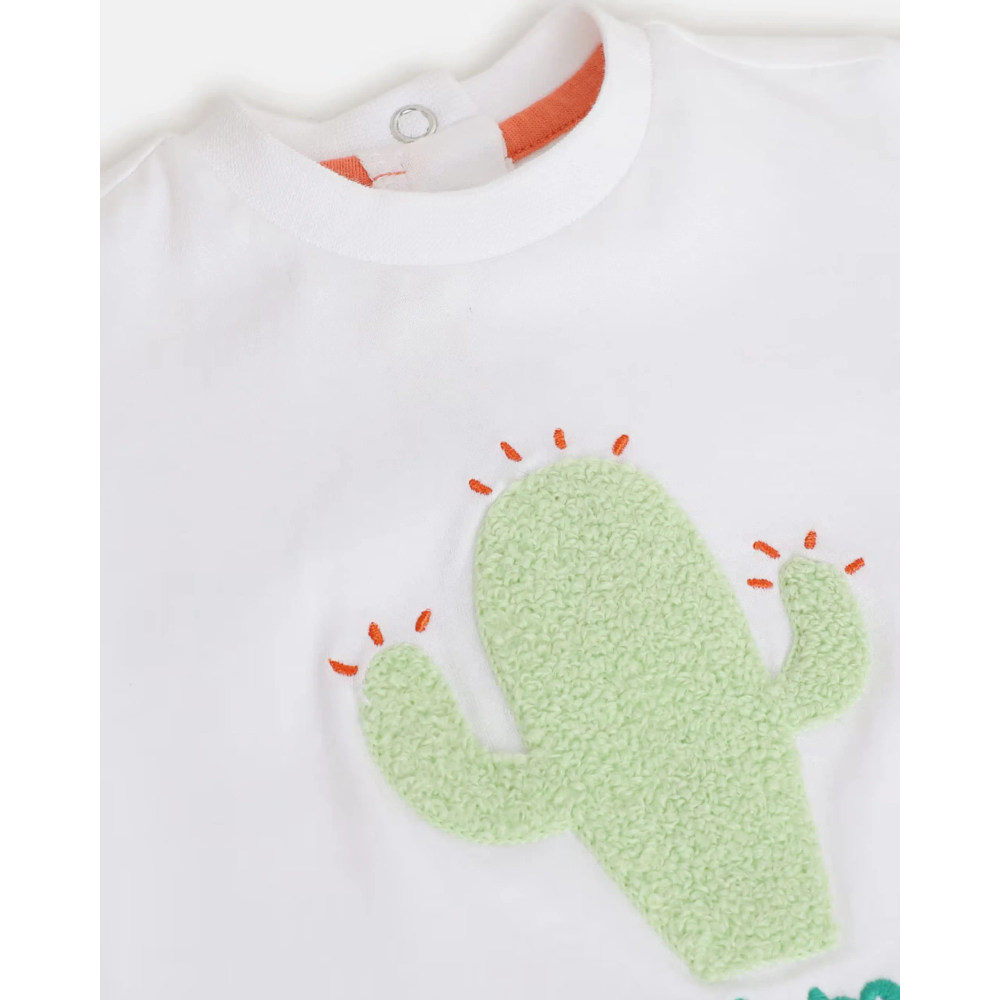Chicco Majica kratkih rukava za bebe, Bijela slika 3