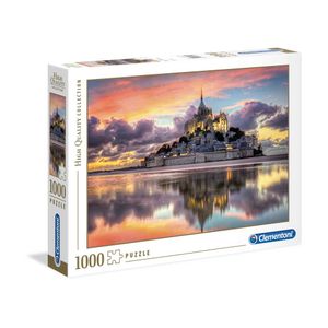 Clementoni Puzzle 1000 Hqc Le Magnifique Mont Saint-Mi