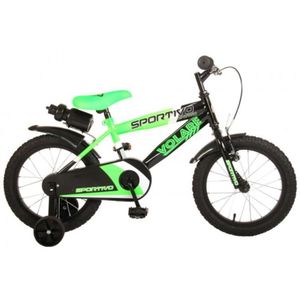 Dječji bicikl Volare Sportivo 16" zeleno/crni