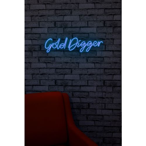 Wallity Ukrasna plastična LED rasvjeta, Gold Digger - Blue slika 2