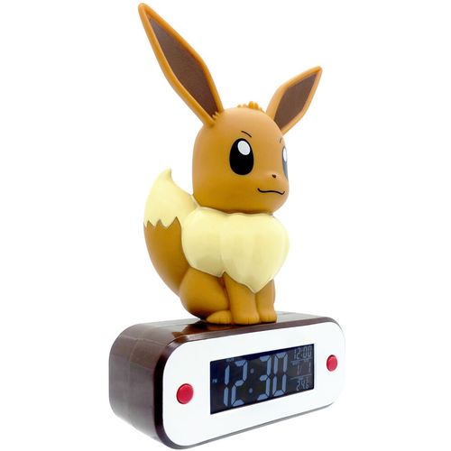 Pokemon Eevee lamp alarm clock slika 9