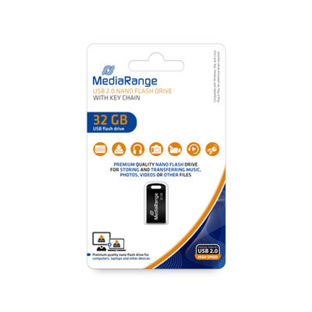 MediaRange MEMORIJA USB nano STICK, 32GB , MR922 slika 1