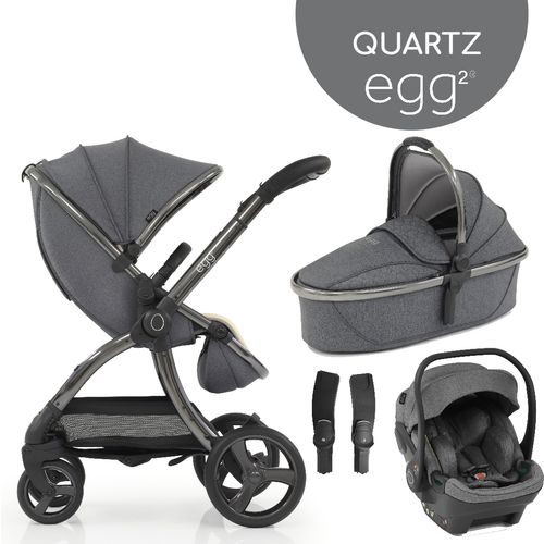 egg2® dječja kolica 4u1 (s egg® Shell i-Size autosjedalicom) - Quartz slika 1