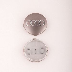 Čep za aluminijsku felugu Asy Audi sivi 59/58mm