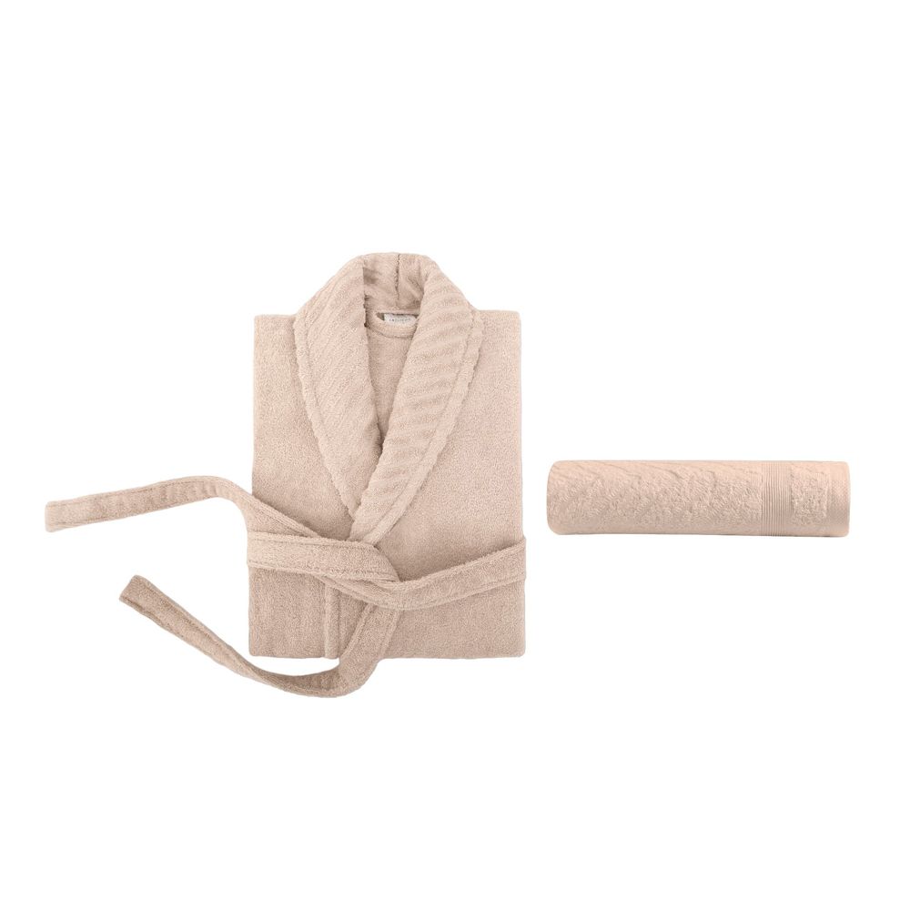 Set Bademantila (2 komada) 1052A-064-2, boja: roza slika 8