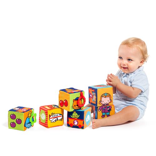 Molto Cubes & Fun kocke od mekane tkanine slika 5