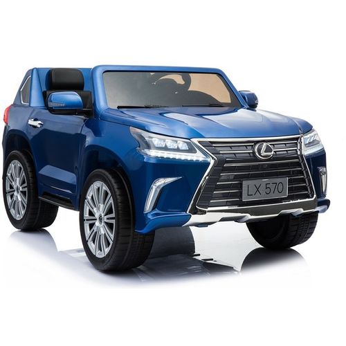 Licencirani Lexus DK-LX570 plavi lakirani - auto na akumulator slika 1