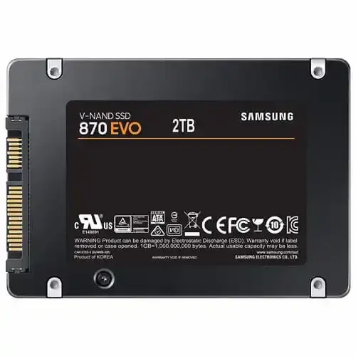 SSD 2.5 SATA III 2TB Samsung 870 EVO MZ-77E2T0B slika 3