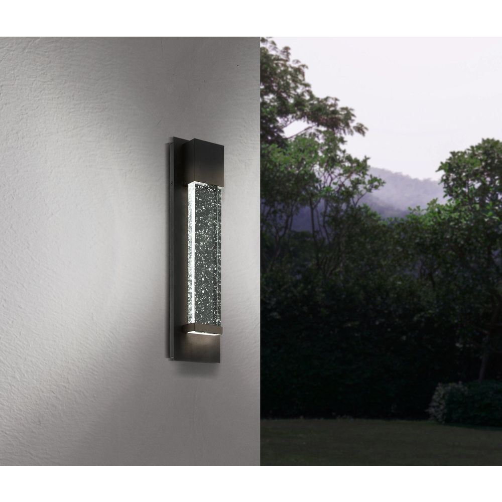 Eglo Villagrazia Vanjska Zidna Lampa - 2 LED Sijalice, 680 Lumen, Aluminij/Crna slika 2